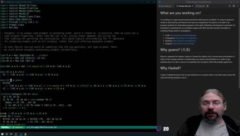 Haskell Live Coding with Edward Kmett