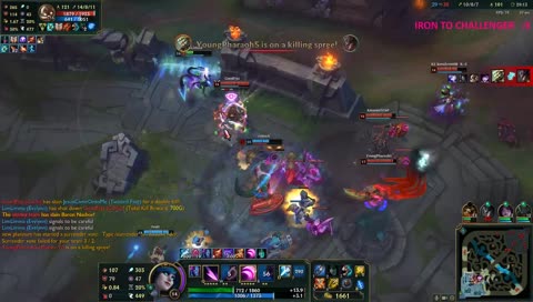 IRON TO CHALLENGER WITH INSANE ONE TRICK RENEKTON AND PYKE