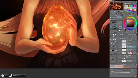 ✦ That time Kala was reincarnated as a Slime ✦ !brushes #ArtStation ✦