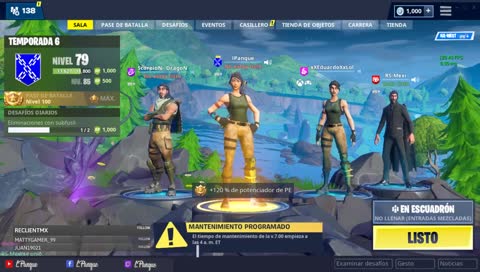 FORTNITE / ESPERANDO LA NUEVA TEMPORADA LLEGA YAAAAAAAAA