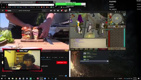 osrs and mukbang