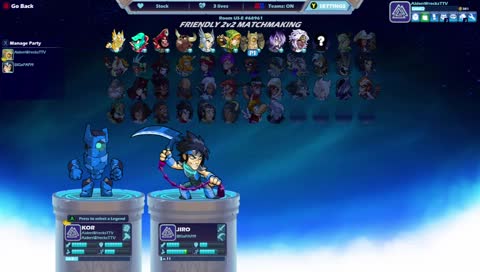 First Game Playing Brawlhalla (Funny AF) Come Enjoy:) ROAD TO 150 FOLLOWERS |Bits Are Highly Appreciated