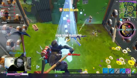 [FORTNITE] - tentacle plays minecraft shootinggame