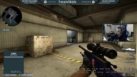 through the forklift