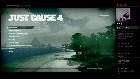 Diffusion PS4 en direct de lesmouffeterouge