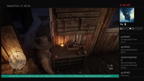 With Paladins down, Red Dead is up. Howdy pardner. #RDR2Online #PS4
