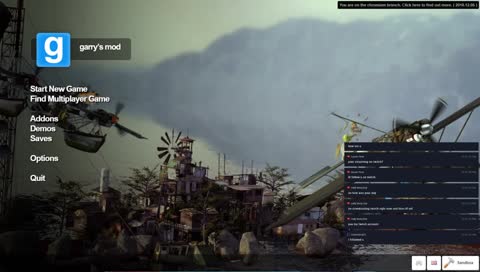 streaming to calm down....