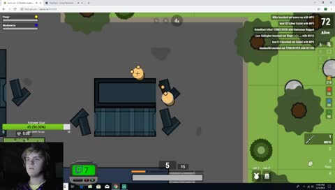 Putting the pressure on him