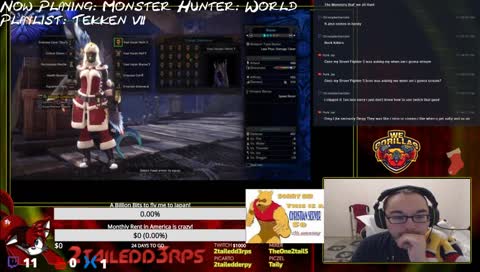 AT Xeno!? Winter Fest! [Monster Hunter: World]