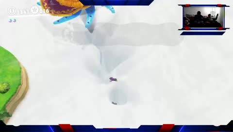 Aaron chokes on streamn