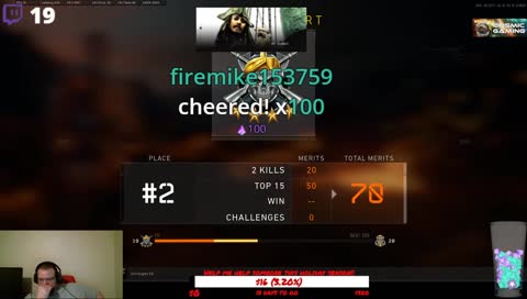 [ENG/PC] Lets help someone in need this year!!! | #Pitbull Nation | #Comsic Gaming| #Spoc Army| !SO |  Sub Goal  13 / 25