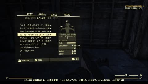 確定★3が出る場所を探す配信 Fallout76