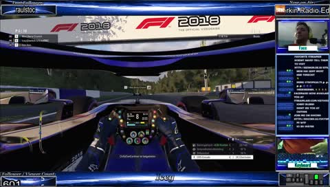 【GER ┃ EN ┃ 1080 ͪ ͩ 30ᶠᵖˢ】 F1 2018 [PC] ∎ One of the best keyboard Racer doin some ranked! PATCH 1.15 LIVE!