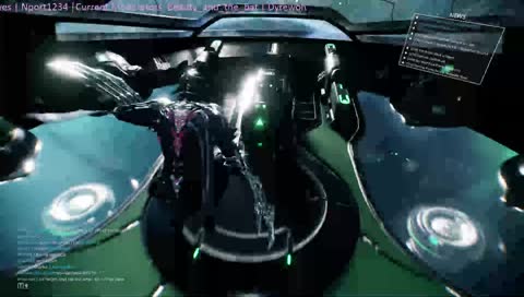 Tired morning stream