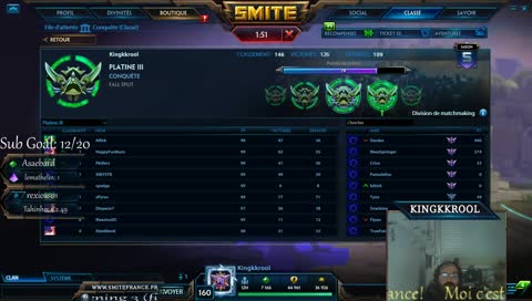 [FR] Smite France : avec D.K. qui garde un titre lié à Smite et non pas à la sortie attendue de demain!