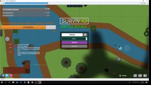 RU/ENG SURVIV.IO Ставим рекорды, выполняем челленджи и еще много интересного