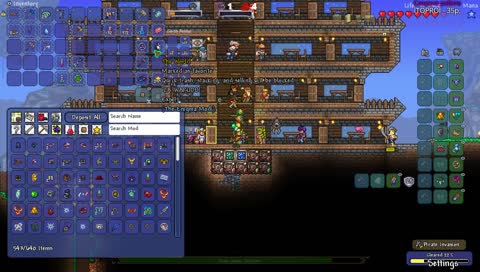 🌳#9 Новая террария (НОВАЯ СБОРКА В ОПИСАНИИ) Режим "Смерти"