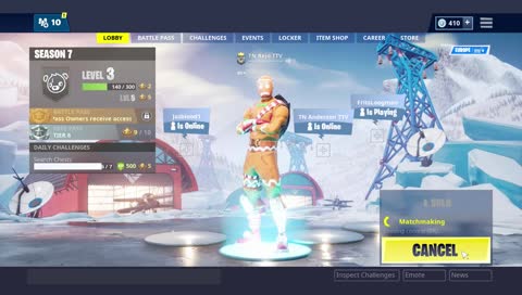 Fortnite Pc Progression (Day 10) SEASON 7