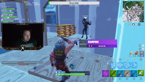 MARATONA STAGIONE 7 FORTNITE | HUNGERGAMES CON VOI! | ROAD TO 800 FOLLOWERS | !amazon !social !video !hungergames