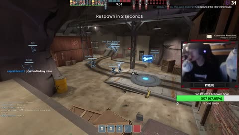 playing some team fortress two