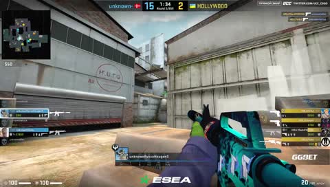 (RU) ESEA Advanced Season 29 Europe | Unknown vs Hollywood | bo3 | by @AlexeyDeq