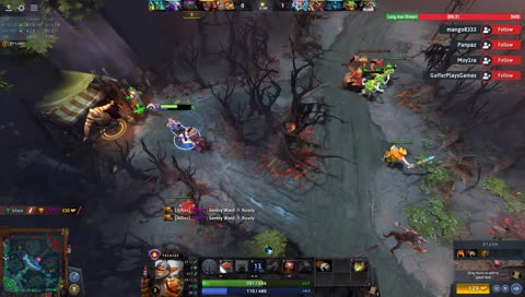 1 v 9 Techies - Getting Sick... :( - 5 Subs = Facecam