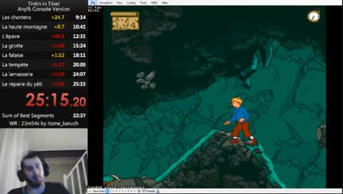 Tintin in tibet - perfect climb