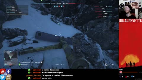 [FR] 100%UU 🦐 : BATTLEFIELD V (ft. MRPIOUPIOU92) (PC) // Badges Subs #Crevethon