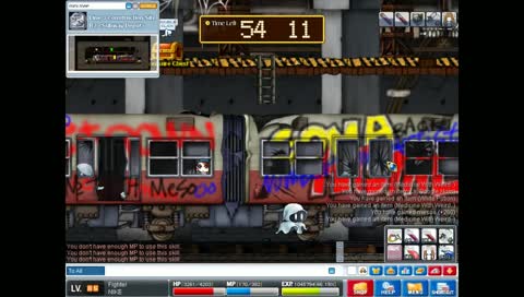 [OSM] Old school maple Beta "NIKE" Live ( Korea User ) " I Can Do it " [10%=40min Hunt]
