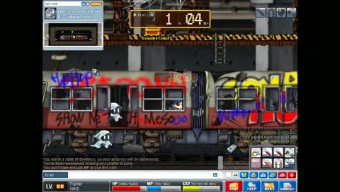 [OSM] Old school maple Beta "NIKE" Live ( Korea User ) " I Can Do it "

