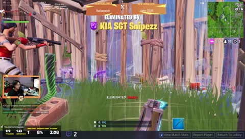 playing in season 7 for the first time | Fortnite