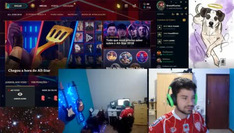 Testanto o cenário! Cola mlkote!