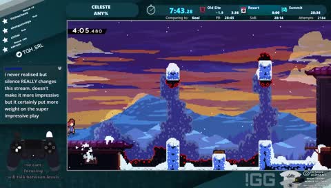 Celeste Any% Speedruns | The 28:3x grind continues