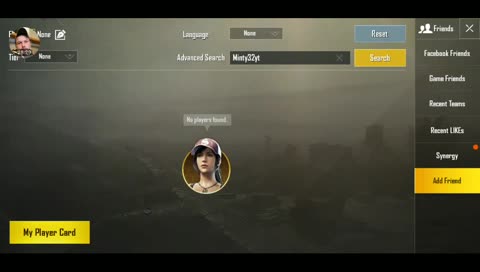 My PUBG MOBILE's live stream