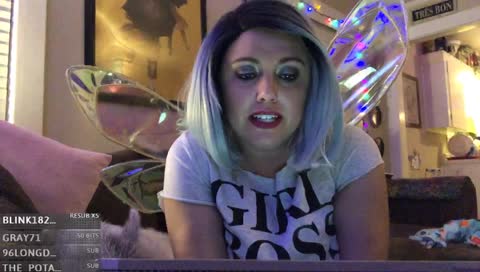 Sleepy fairy and pig. 