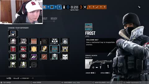 Rainbow 6, First stream as an affiliate!! 