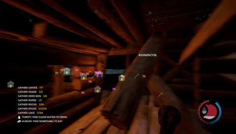 The Forest beginning game play ps4