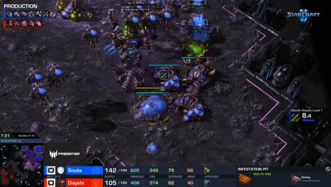 RERUN: Snute [Z] vs. Dayshi [T] - LB Ro4 - B3 - IEM Katowice 2018