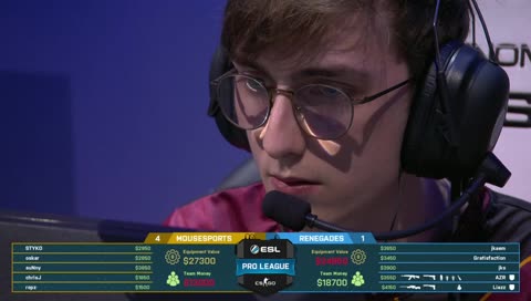 Caster ESL Odense - Mousesports vs Renegades !caster