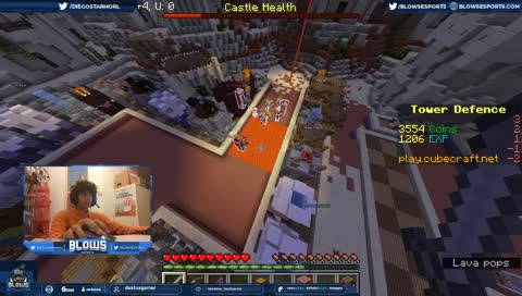 En directazo jugando al maincra con Gunter  :D