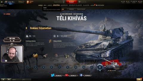 TÉLI KIHÍVÁS! 9. SZAKASZ BEFEJEZÉSE!? || WORLD OF TANKS #288 !sub !kodok