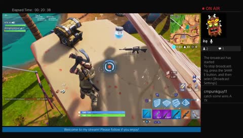 Fortnite Live Gameplay