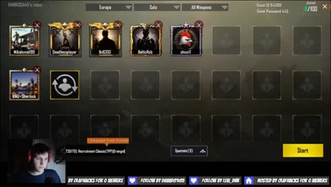 [custom room tournament :D join us!
 #followergames]