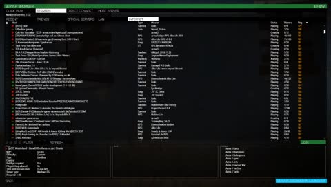 Some ARMA3 - not sure which mode