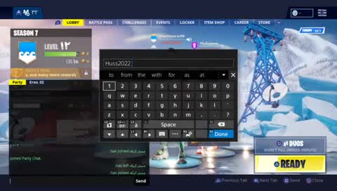 خطوط فورت نايت للطيران!