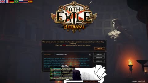 Betrayal League Hype | SSF | Dildo Starter Obvs| !discord [Irish][PC] 