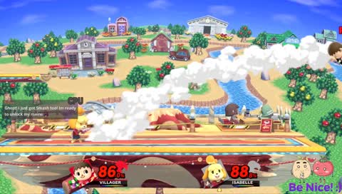 Smashing the bros... what?