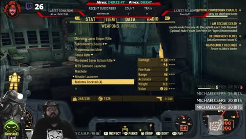 Fallout 76 [DK / ENG] !loots !beer !lurk !store