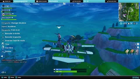 LE PILOTE D'AVION DONNE DES SUBS !