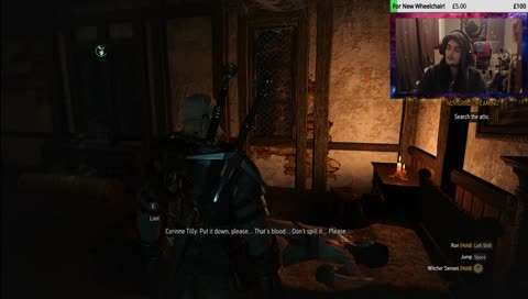 Witcher 3 Xmas New Game+ Stabby Stabby Death March! (Media 2P/Sec)
